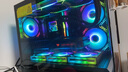 宏碁掠夺者（PREDATOR）32G(16G×2)套装 DDR5 6000频率 台式机内存条 Hermes冰刃系列 RGB灯条(C28) 石耀黑 AI电脑配件 实拍图