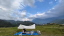 牧高笛（MOBIGARDEN）天幕 户外露营防雨遮阳防晒牛津布方形天幕410 NX21661026 晨雾白 实拍图