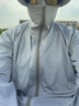 迪卡侬户外防晒衣女皮肤衣夏季防晒服连帽风衣外套运动薄款轻薄防紫外线 女款浅紫色（男士可选大1~2码） M 实拍图