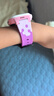 优伦诗适用小天才电话手表表带Z1y儿童手表带Q1y D3 Z5 Z6 Z7 D2 Y03 Q1A硅胶腕带 豆蔻紫【送螺丝刀+2张贴膜】 适用小天才【Z/Q/D/Y系列】通用表带 实拍图