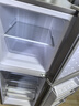 长城（GREAT WALL FRIDGE）家用迷你小冰箱小型冷冻冷藏保鲜宿舍出租房办公室节能省电双开门电冰箱 钛金黑126L【一级能效 全国联保】 实拍图
