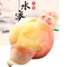阳山水蜜桃 正宗无锡阳山水蜜桃白凤湖景桃 新鲜时令水果桃子整箱礼盒 一级果4-5两8个礼盒净重3.2斤多 实拍图