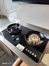 新飞（Frestec）顶侧双吸油烟机套装7字型抽油烟机家用36立方大吸力爆炒挥手感应自动热清洗 【2件套】25立方爆炒+5.2KW鸳鸯灶（天然气） 实拍图