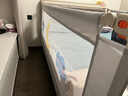 M-CASTLE床围栏婴儿童床上挡板宝宝床边防摔床护栏三面拼接防夹防掉床围挡 银河灰 单面装 1.5米 实拍图