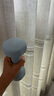Keep 彩色浸塑哑铃 男士女士家用健身肌肉手臂塑形轻重量水蓝 2kg*2 实拍图