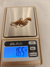 周六福18K金项链女肖邦链彩金项链素链生日礼物 白18K约1.6g-47cm 实拍图
