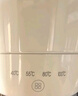 摩飞电器（Morphyrichards）电热水壶 便携式烧水壶 家用户外旅行1L大容量双层304不锈钢保温防烫旅行电水壶电热水杯MR6061白 实拍图
