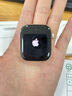 Apple/苹果 Watch Series 10 智能手表GPS+蜂窝款46毫米亮黑色铝金属表壳黑色运动型表带M/L MWYK3CH/B 实拍图