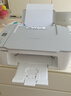 佳能（Canon）TS3480彩色喷墨无线家用办公学生A4打印机复印扫描一体机家庭小型照片手机直接打 TS3480【白色】手机电脑无线连接+打印复印扫描 套餐二：主机+大容量连喷可加墨+4瓶墨水【力荐 实拍图