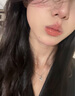 儒意（RUYI）粉红色口红3.8g不掉色不沾杯持久保湿不脱妆适合素颜礼物有色唇膏 实拍图