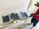 艾伦伯顿（Alen Botun）健身服男跑步运动套装篮球春季速干衣高弹训练晨跑服紧身足球衣服 升级五件套黑色【后腰口袋】 L(130-145)斤 实拍图