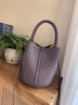 viney牛皮水桶包品牌包包女包轻奢斜挎单肩包生日礼物高级感送女友老婆 实拍图