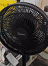 美的（Midea）【超级单品】七叶轻音立式电风扇家用柔风落地扇台式桌面小型风扇大风量节能摇头宿舍电扇 SAF30AB 实拍图