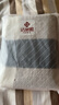 洁丽雅（Grace）家纺 绅士格子纯棉加厚吸汗大枕巾 两条装 兰 145g/条 80*50cm 实拍图
