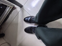 卡帝乐鳄鱼（CARTELO）英伦牛皮商务正装休闲男士低帮系带皮鞋男511  黑色 43 实拍图
