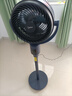 美的（Midea）【变频轻音】99%抑菌空气循环扇家用遥控电风扇四季净化扇轻音落地扇桌面小风扇大风力风扇GDG24ZR 实拍图