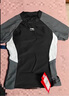 李宁（LI-NING）泳衣女士分体式两件套游泳衣温泉显瘦游泳装备 0921 黑灰 XXL 实拍图