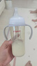 贝亲（Pigeon）自然离乳 PPSU重力球吸管奶瓶 双把手直饮杯 330mL 12月+ AA253 实拍图