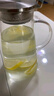 青苹果耐热玻璃凉水壶1.95升大容量 可加热烧水壶 泡茶煮凉茶壶冷水壶 实拍图