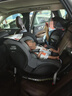 宝得适（BRITAX）宝宝儿童安全座椅0-4岁360度旋转汽车ISOFIX硬接口双面骑士PLUS i-Size星空灰-正反各6档角度 实拍图