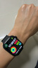 Apple/苹果 Watch Series 10 智能手表GPS款42毫米亮黑色铝金属表壳黑色运动型表带S/M MX1M3CH/B 实拍图