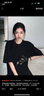 回力潮流短袖T恤女2025新款夏季国风黑色大码女装胖mm正肩显瘦穿搭女 实拍图