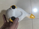 百露卡通创意陶瓷肥皂盒可爱鸭子香皂盒置物架卫生间不积水沥水皂碟托 陶瓷鸭肥皂盒（长脖子） 实拍图