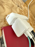 Apple/苹果 35W双USB-C接口充电器-竖向苹果充电头双口充电器原装充电器快充头适用iPhone/iPad/AirPods 实拍图