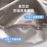 婧麒（JOYNCLEON）防辐射孕妇装吊带内穿肚兜隔离布防护衣服上班族 银灰色XL JY0033 实拍图