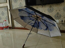 蕉下（beneunder）防紫外线遮阳伞三折双层黑胶晴雨伞防晒伞BM664蓝铃 实拍图