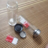 【⭐采销推荐】高硼硅双层玻璃杯泡茶杯茶水分离杯隔热车载水杯 双层加厚银色盖千层直筒 350ml 1只 实拍图