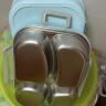 美厨（maxcook）304不锈钢饭盒 加大加深4格学生饭盒餐盘1.6L 配餐具汤碗MCFT8789 实拍图