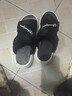 AIZUNSHI拖鞋男夏季凉鞋男室外防滑两用凉鞋2025新款外穿沙滩鞋男士凉拖鞋 黑白色 39 (245mm) 实拍图