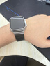 Apple/苹果 Watch Ultra 2 智能手表GPS+蜂窝款49 毫米原色钛金属表壳海军蓝色海洋表带MXDA3CH/B 实拍图