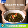 千海蓝有机压缩海带丝干货圆饼烘干泡发凉拌霞浦福建小包装盒装 5片尝鲜装（一片约3人份） 实拍图
