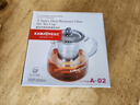 金灶（KAMJOVE）泡茶壶飘逸杯耐热玻璃茶具功夫办公室花茶壶茶水分离杯茶壶A-02 实拍图