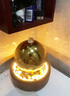 水渡烟云喷泉流水客厅创意摆件现代中欧式落地开业风车水轮简约加湿器礼品 不转小金色黑底20*20*22CM无雾 实拍图
