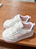 泰兰尼斯秋冬季婴儿学步鞋网布加绒防踢防滑面包鞋1-3岁男女宝宝机能童鞋 白/粉 秋季超纤 25 鞋内长16.0cm适合脚长15.0 实拍图