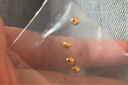 喜上眉梢喜饰黄金古法金珠999足金散珠硬金光面磨砂转运珠路路通圣诞礼物 3mm 重版光珠多颗 0.4g 实拍图