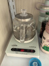 澳柯玛（AUCMA）316不锈钢底部全自动上水恒温0.8L电热烧水壶玻璃烧水器茶台一体保温泡茶具抽水电茶炉功夫茶具F6 实拍图