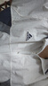 adidas情侣款休闲宽松立领夹克外套男女阿迪达斯官方轻运动 汉玉白   S   实拍图