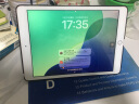 毕亚兹 适用ipad 10.2英寸保护套 2021年9/8/7代通用苹果平板电脑三折支架 智能休眠保护壳 PB179金刚黑 实拍图