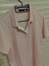 纳维凯尔意大利小帆船女士休闲通勤POLO领短袖T恤2325524509 粉 M  实拍图