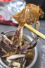 三只海豚麻辣蟹块青岛捞汁小海鲜生腌螃蟹块开罐即食海鲜罐头300g*3罐 实拍图