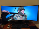 LG 39GS95QE 黑 39英寸240Hz 游戏电竞显示器 Ultra OLED 0.03ms 曲面带鱼屏 HDMI2.1 低蓝光 实拍图