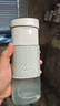 usmile笑容加冲牙器 洗牙器牙齿冲洗器 伸缩便携式冲牙器C10S晴山蓝2.0 实拍图