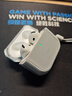 亿色（ESR）适用AirPods4保护套苹果耳机4代保护套2024降噪四耳机壳magsafe磁吸可无线充电蓝牙耳塞防滑防摔白 实拍图