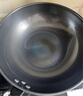 炊大皇 炒锅铁锅 健康无涂层蜂窝纹32cm 家用炒菜锅玄铁XT32CGH 实拍图