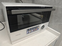 东芝（TOSHIBA）【厨房好物】国家补贴 微蒸烤炸一体机东芝小白茶7232水波炉变频微波炉烤箱空气炸 ER-YT7232CNW 实拍图