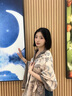 CRANTA KOMEIA官网围巾女长披肩2025新款围脖女空调保暖加厚韩版生日礼物送女友 青鸟蓝 高级感ck风送女朋友老婆实用高档 实拍图